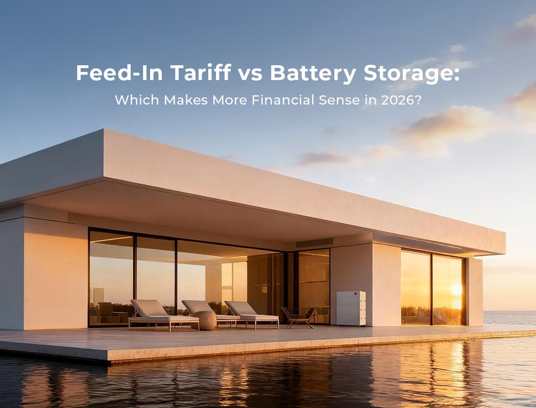 Feed-In Tariff vs Battery Storage Australia
